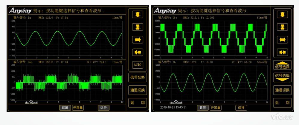 PWM波形、變頻器輸出波形