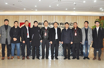 航天科工集團(tuán)、湖南省產(chǎn)業(yè)技術(shù)協(xié)同創(chuàng)新有限公司 來銀河電氣考察調(diào)研